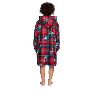 (NEW) Spiderman - Character Kids Oversized Hooded Pullover Robe